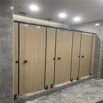 304 Stainless Steel Leg H1950mm 12mm HPL Toilet Partition